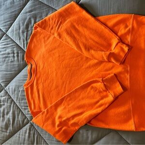 Fruit of the Loom Bright Orange Pullover